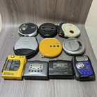 LOT OF 10 vintage Walkman AM FM Radio Cassette Tape/CD  Player - FOR REPAIR