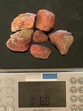 California Cinnabar New Almaden 6 oz (Lot #3)!