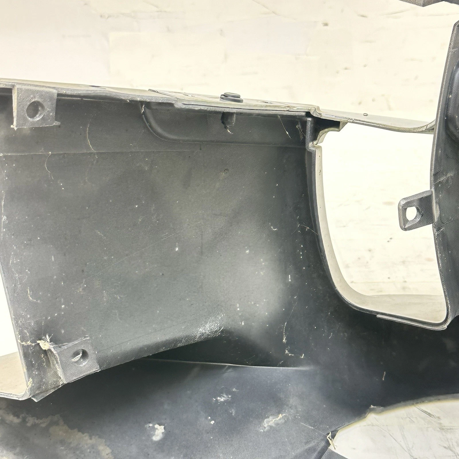 2012 CAN-AM SPYDER RT-S SE5 FRONT BUMPER LOWER FAIRING COWL PANEL TRIM SILVER