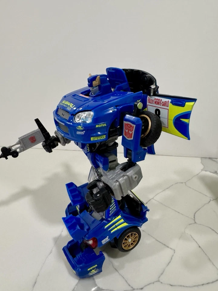 Alternadores Smokescreen Subaru Impreza Transformers 100% completos Hasbro Foto 4 de 4