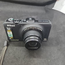 Nikon Coolpix S9300 16,0 megapixel fotocamera digitale - nero - funzionante - senza caricatore 