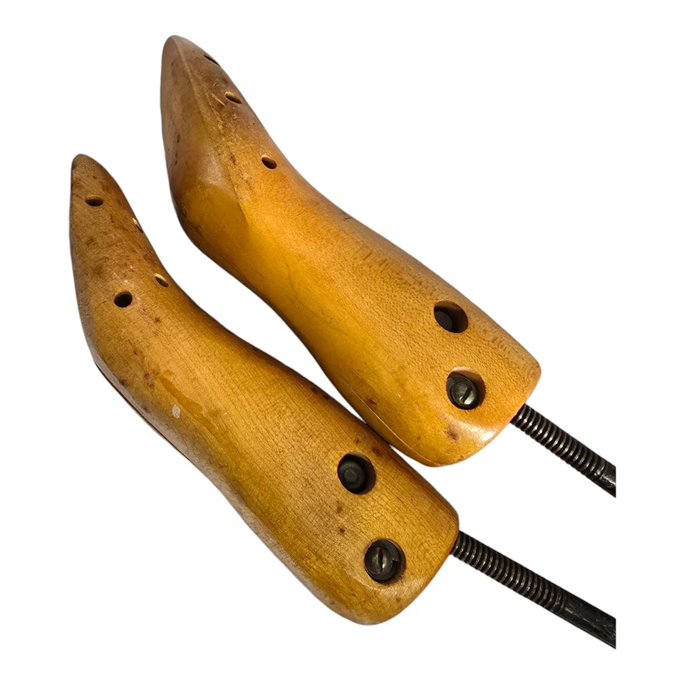 Estiradores/ensanchadores de zapatos vintage de madera y metal para mujer talla 6W - 8,5W Foto 4 de 4