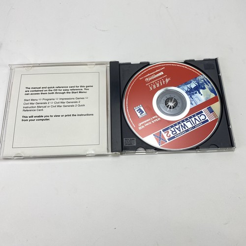 Civil War 2: Generals - PC - Windows 98/95 (Sierra; 2000) Sehr Gut - Bild 2 von 2