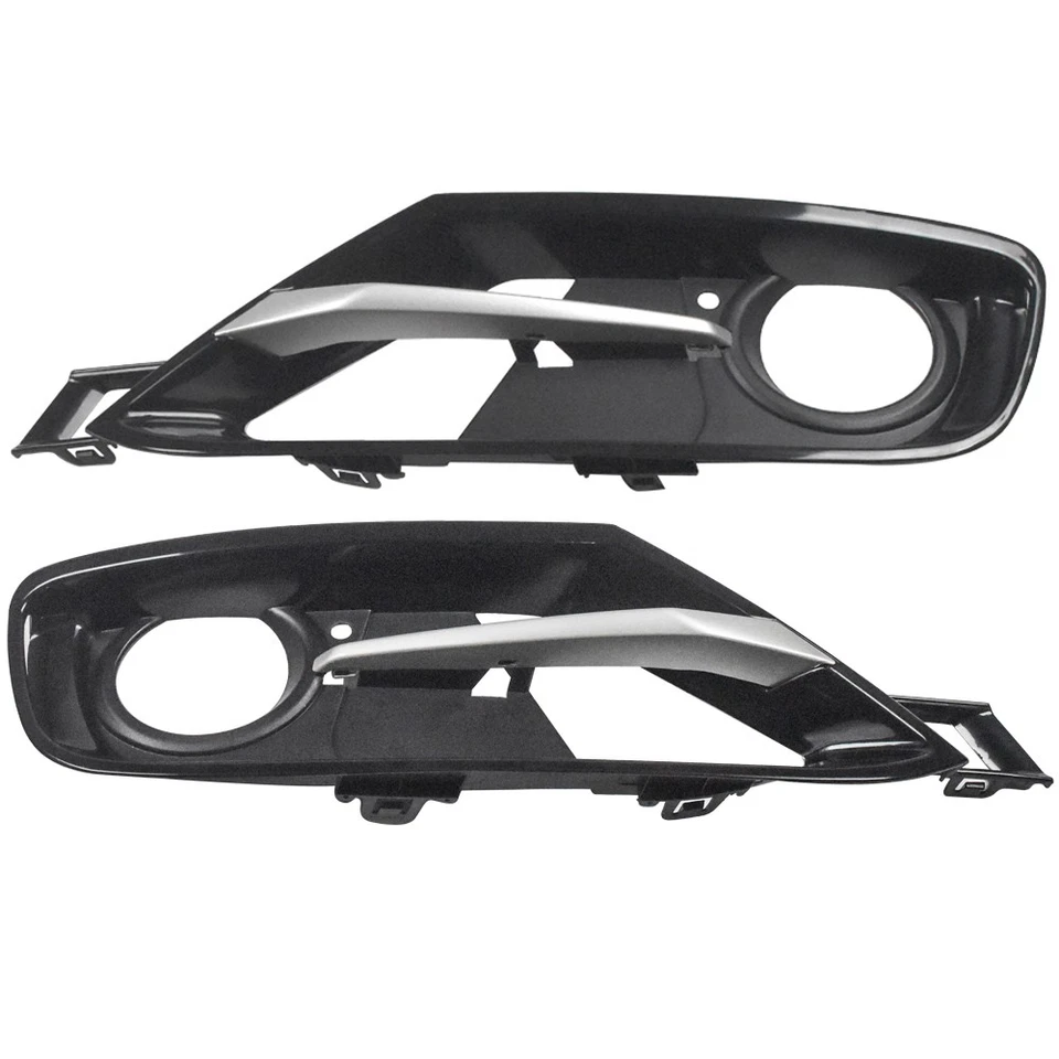 Front Bumper Fog Light Grille w/ Trim Cover for BMW 328i 328d 335i 320i xDrive Foto 3 de 4