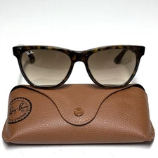 Ray Ban Sunglasses Wayfarer RB4184 54MM Lens 17MM Bridge Tortoise Plastic + Case