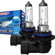 Car Headlight Bulb 55w, 12V Warm White 3300K Auto Halogen Lamp,High/Low HB4/9006