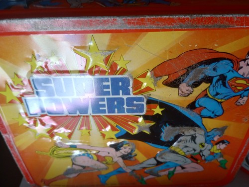 DC Super Powers Lunchbox Complete With Thermos VTG Aladdin 1983 Superman Batman - Picture 10 of 17