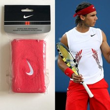Nike Rafael Nadal US Open 2008 Roger Federer RF Alcaraz Sinner Tennis Wristbands