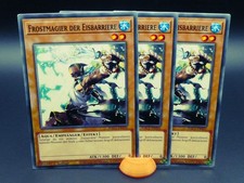 Yugioh Playset 3x Frostmagier der Eisbarriere HAC1 DE031/ Common/ Near Mint