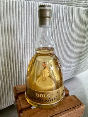 Bols Ballerina Gold Liqueur Flasche mit Spieluhr