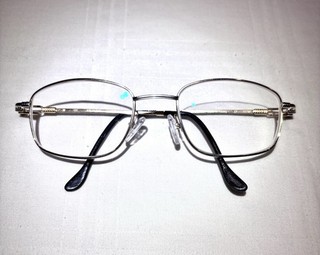 Fred Falkland Brille 90s Luxus Fassung Bicolor Vintage Rarität Gold Silber Orig.