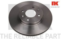 2X Bremsscheibe NK 203523 2 Bremsscheiben Vorderachse Vorne