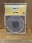 ANACS 1937 MS62 Buffalo Nickel