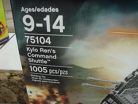 NEW Lego Star Wars 75104 Kylo Ren's Command Shuttle Ship