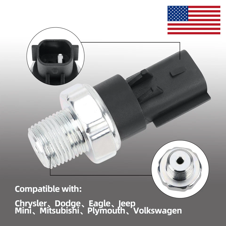 Engine Oil Pressure Sensor for Chrysler,Dodge,Eagle,Jeep,Mini,Plymouth 1S10875 Foto 2 de 4