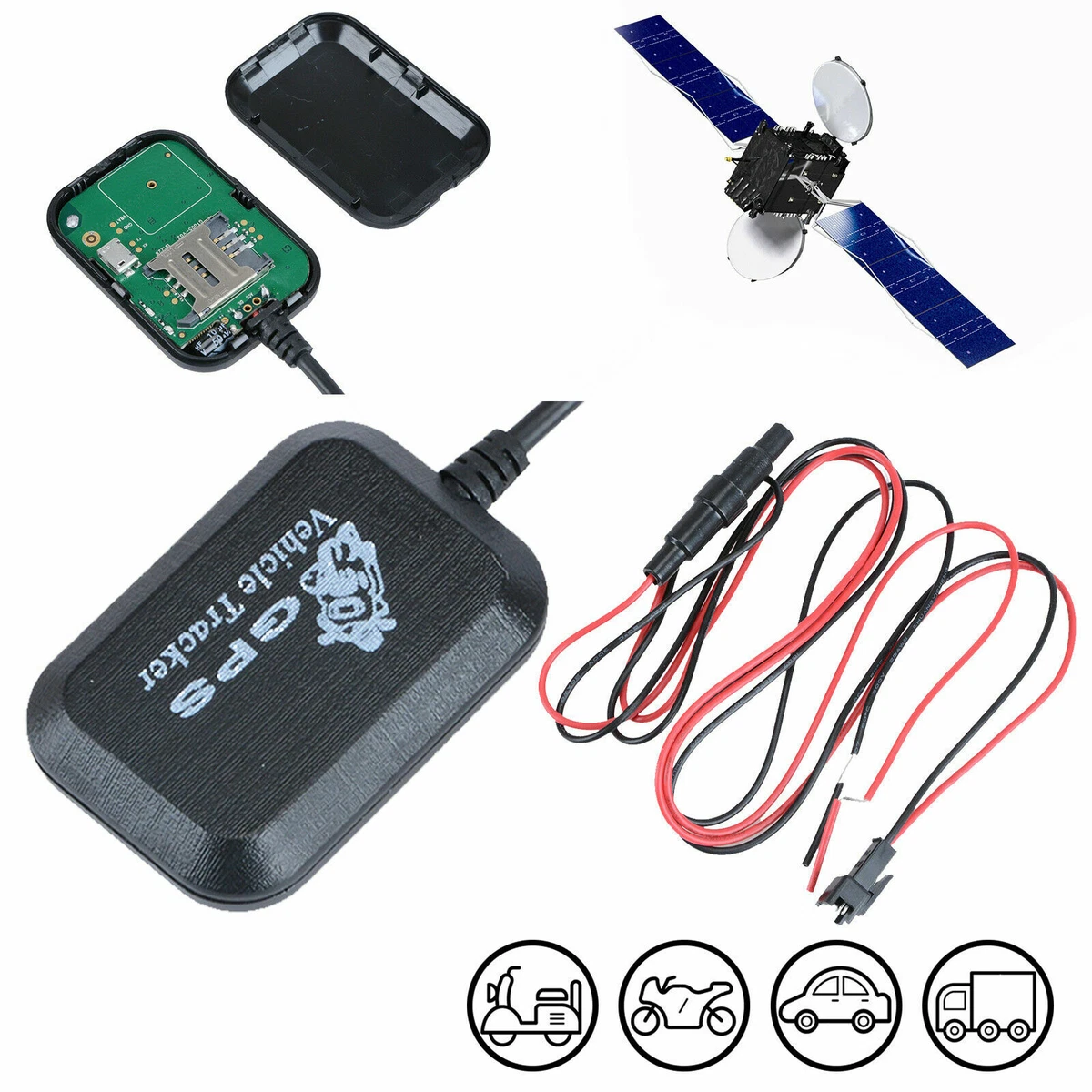 Mini GSM GPRS GPS Tracker Real Time Vehicle Car Truck Tracking Device Locator