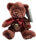 Dakin Thomas Kinkade Sweetheart Bear Plush Stepping Stone Cottage Burgundy