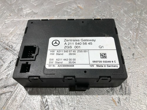 Mercedes Benz W211 W219 Zentrales Gateway Steuergerät A2115405645