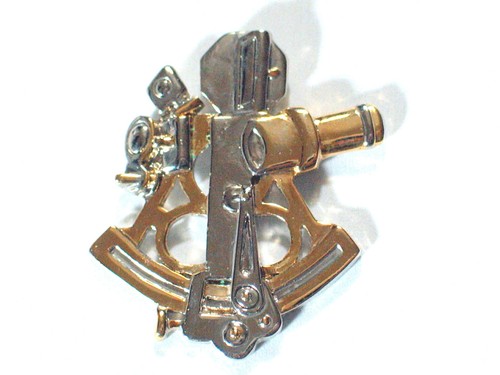 Sextant Pin Sailboat Navigation Instrument Quadrant , 1 1/2" - Picture 4 of 4