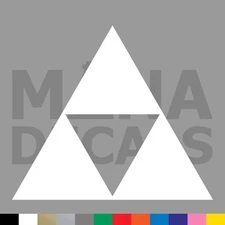 Triforce Symbol Vinyl Die Cut Decal Sticker - Video Game The Legend of Zelda