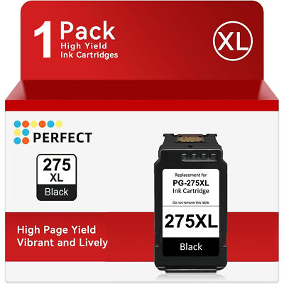 #ad PG 275XL Black Ink Cartridge for Canon 275 Black Ink Pixma TS3722 TS3522 TR4720 $20.60