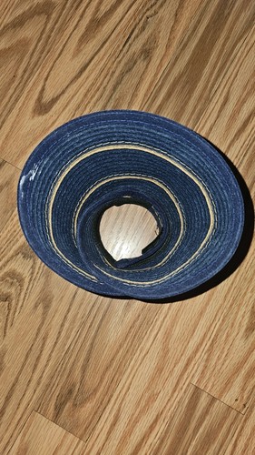 Sombrero Wallaroo azul para mujer Company Savannah sol playa visera cierre elástico - Imagen 5 de 5