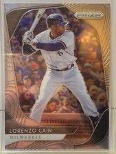 Lorenzo Cain - 2020 Panini Prizm Baseball #32 Milwaukee Brewers - Base (i79)