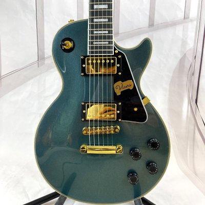 ギター LP CUSTOM model LP Custom 1957 Antique Pelham Blue Electric Guitar Gold hardware