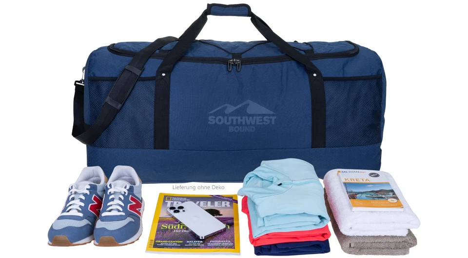 Trolley Reisetasche Southwest Light Weight XXL 80 cm 90L 30361 600 Dunkelblau +g - Bild 2 von 4