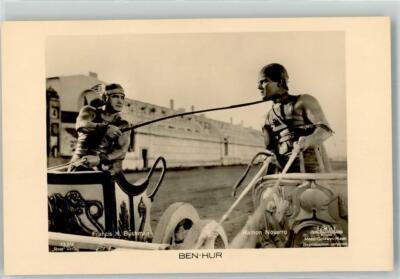 39613133 - Filmszene Wagenrennen mit Francis Bushman und Ramon Novarro Ross