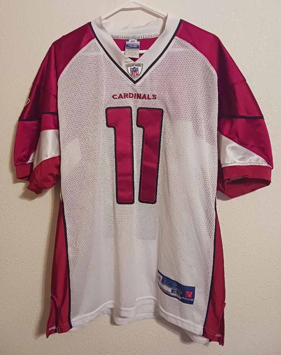 Reebok Larry Fitzgerald Arizona Cardinals NFL Authentic Jersey Stitched  Size 48