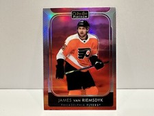2021-22 O-Pee-Chee OPC Platinum Base Sunset #28 James van Riemsdyk Hockey Card!