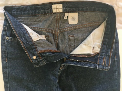 Vaqueros CALVIN KLEIN, talla 3, entrepierna 30, cintura 26 pulgadas, elevación 10 pulgadas, - Imagen 2 de 12