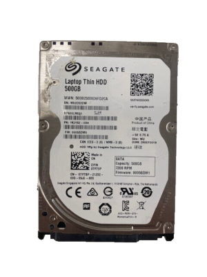 Internal Hdd Hard Disk 500GB Laptop, Notebook Seagate ST500LM021