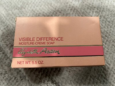 NIB. ELIZABETH ARDEN ~ VISIBLE DIFFERENCE MOISTURE  Creme Soap~ 5.5 oz.