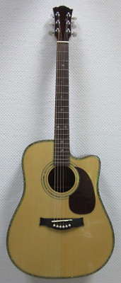 J.N NA76-2 Akustik Dreadnought Gitarre mit massiver Fichtendecke - Einzelstück