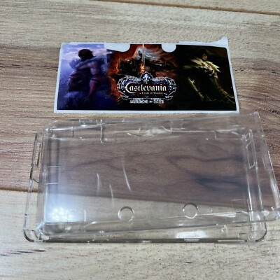 Castlevania Mirror Of Fate Crystal Case Pre-Order Promo Item for Nintendo 3DS
