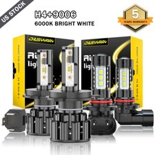 For Toyota Rav4 2001 2002 2003 2004-2005 LED Headlight High/Low Fog Lights Bulbs