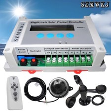 Tracciamento Solare Tracciatore Singolo Asse Controller e Sensore Vento Kit Pannello Solare Fai da Te
