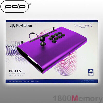 PDP Victrix Pro FS Arcade Fight Stick for PlayStation PS5 PS4 PC Purple | eBay PDP Victrix Pro FS Arcade Fight Stick for PlayStation PS5 PS4 PC Purple | eBay