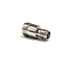 N female jack to TNC female straight RF coax connector Adapter convertor NEW