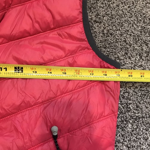 Killtec gefütterte Weste mit Kapuze Daunen isoliert Damen 10 rosa Print verstaubar - Bild 7 von 8