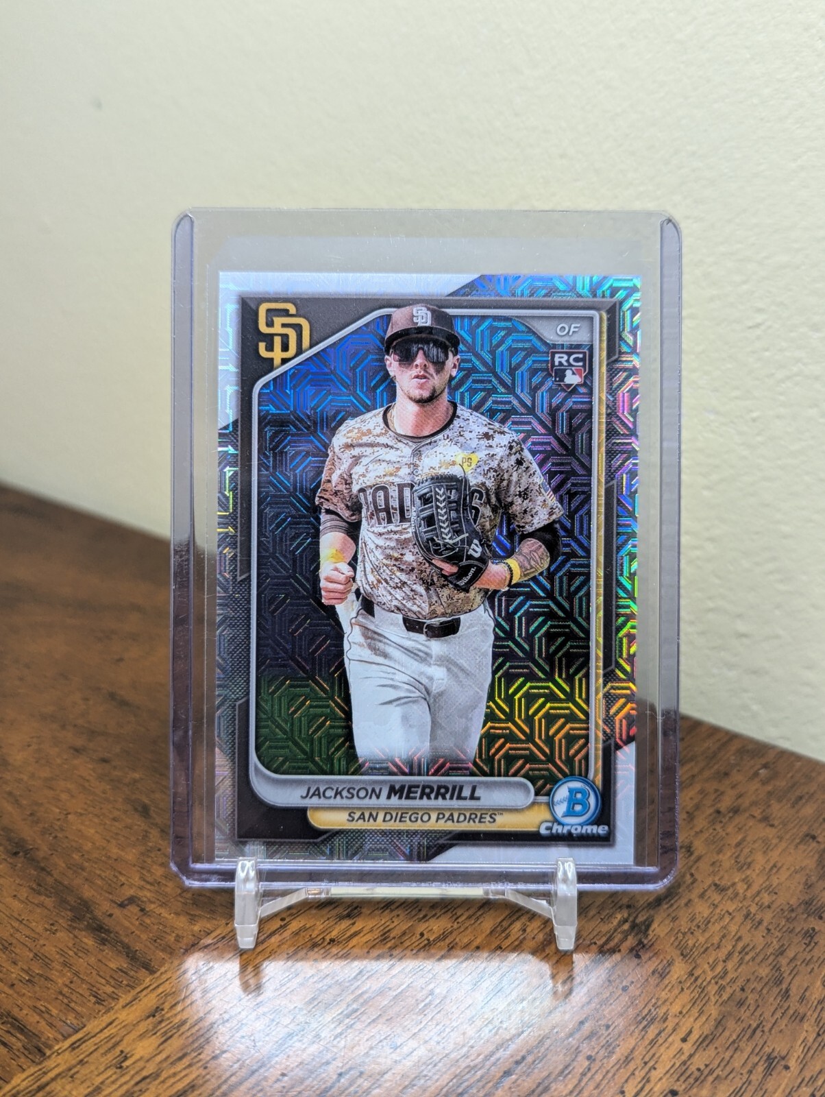 Jackson Merrill Image Variation 2024 Bowman Chrome RC Mega Box Mojo SP #27