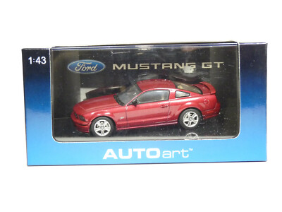 2006 Autoart Ford Mustang GT オートアート 1/18 AUTOART 2006 FORD MUSTANG GT CONVERTIBLE , RED , NEW
