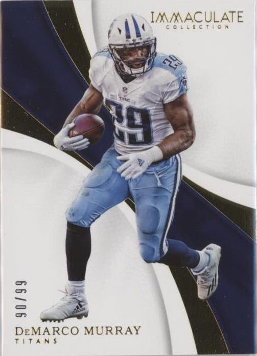 2017 Panini Immaculate Collection DeMarco Murray #96 - 1 of 2