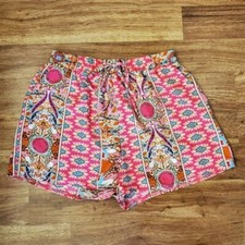 SHEIN Shorts Women's Size Large Pull On Elastic Waist Bright Pink