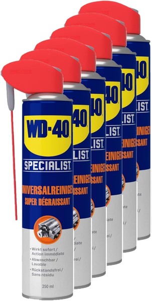 Wd-40 Specialist Universalreiniger Smart Straw 6X250Ml-image