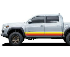 Ironman Ivan Steward Stripes Color Decals For Toyota Tacoma Trd Pro 2016 - 2023 Ironman Ivan Steward Stripes Color Decals For Toyota Tacoma Trd Pro 2016 - 2023
