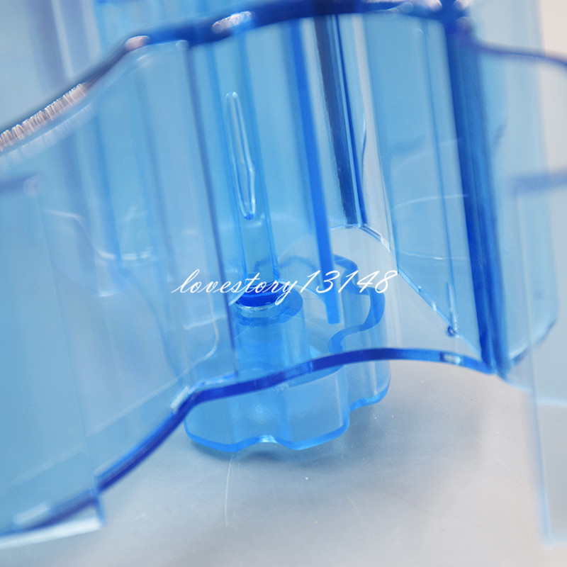 Molar Shaped Dental Cotton Roll Dispenser – See-Through Blue, Super Cool