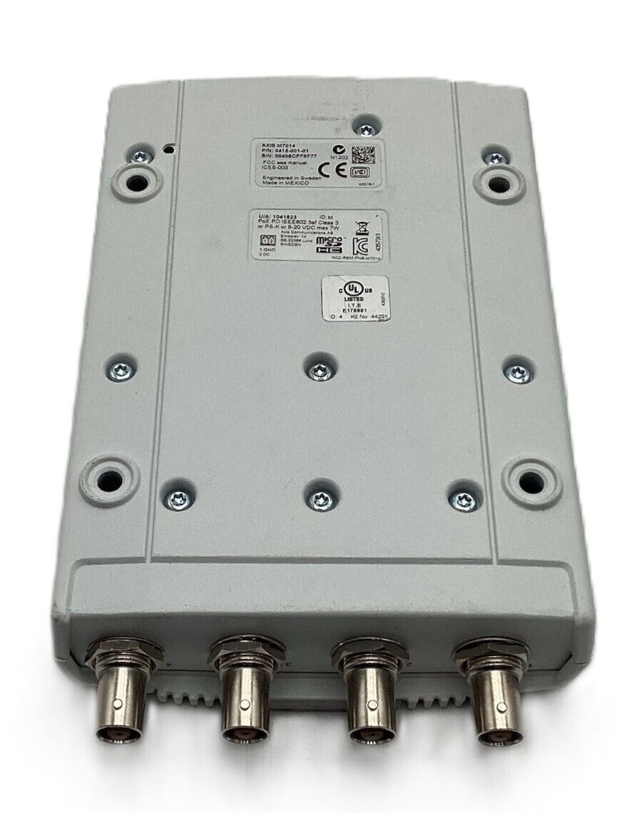 Axis Communications M7014 4-Channel Surveillance Video Axis Communications M7014 4-Channel Surveillance Video